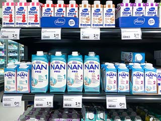 Baby food prices in Finland