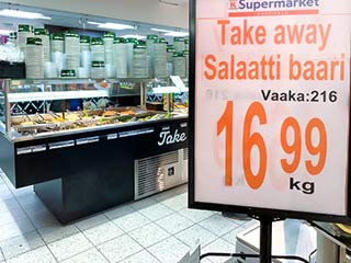Food Drinks Prices in Finland