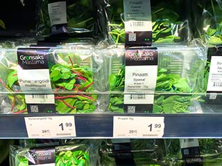 Fruits Vegetable Prices in Fnland