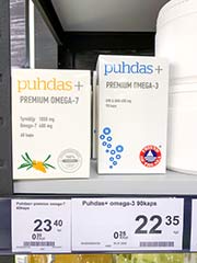 Sea buckthorn oilPrices in Finland