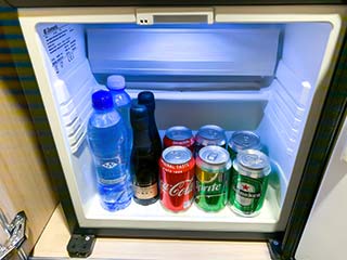 Mini bar Silja Europa Helsinki Tallinn Ferry